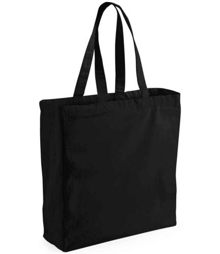 W Mill Canvas Classic Shopper - Black - ONE